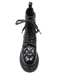 Agl Quilted Leather Ankle Boot