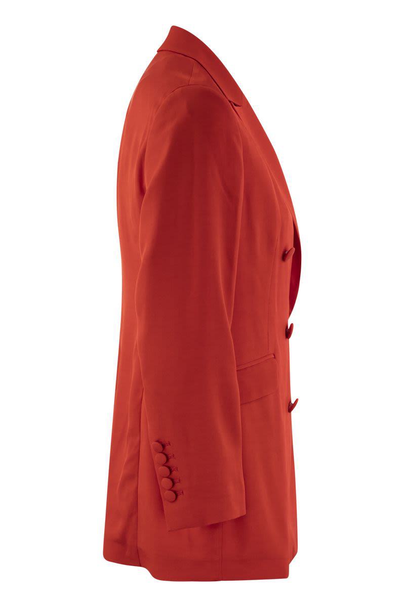 Saulina Anita - Viscose Double-Breasted Blazer