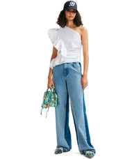 Essentiel Antwerp Haven White Asymmetric Top