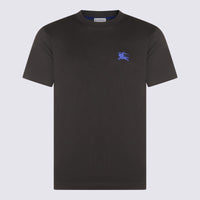 Burberry Black Cotton T-Shirt