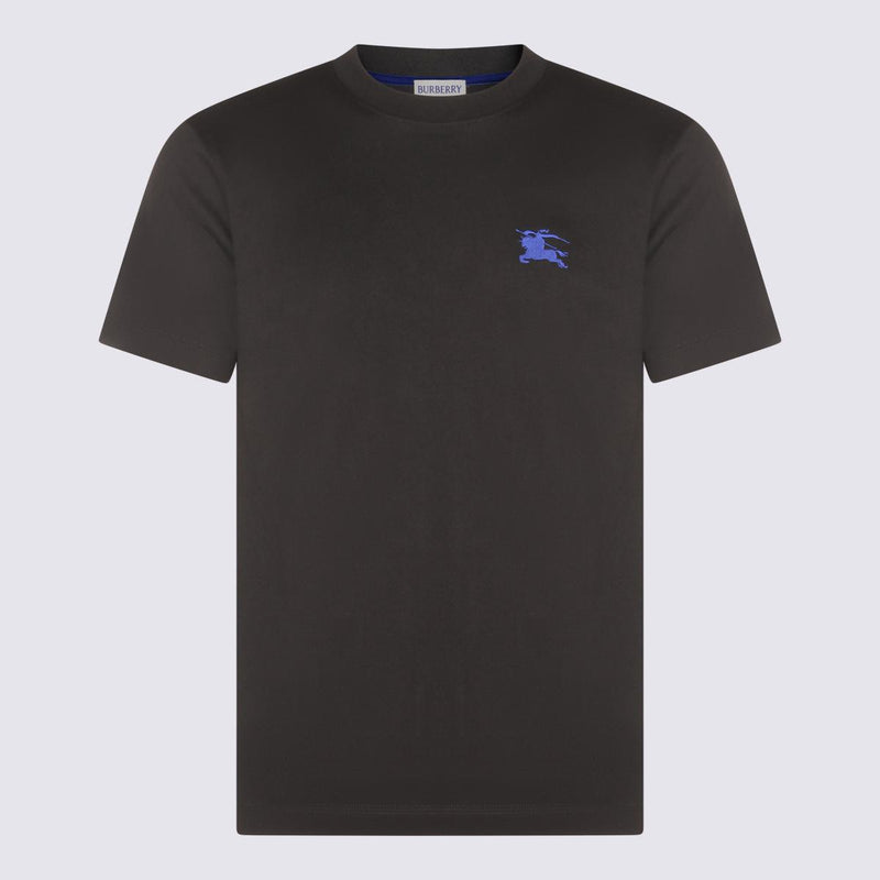 Burberry Black Cotton T-Shirt