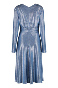 Talbot Runhof Lurex Knit Dress