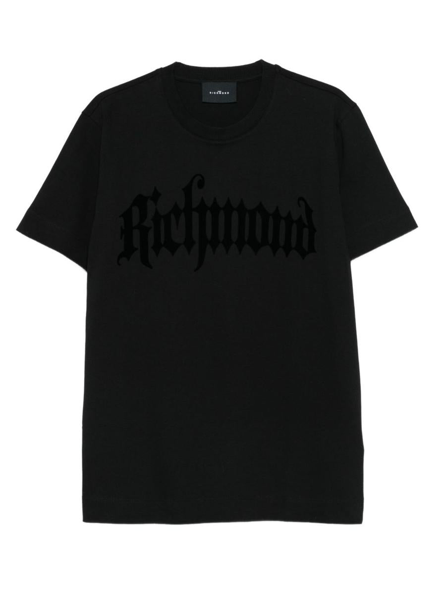 John Richmond Crew Neck T-Shirt With Logo