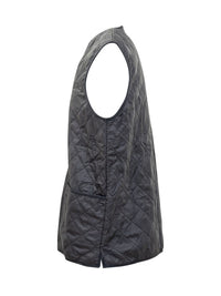 Barbour Barbour Blue Quilted Vest With Zip
