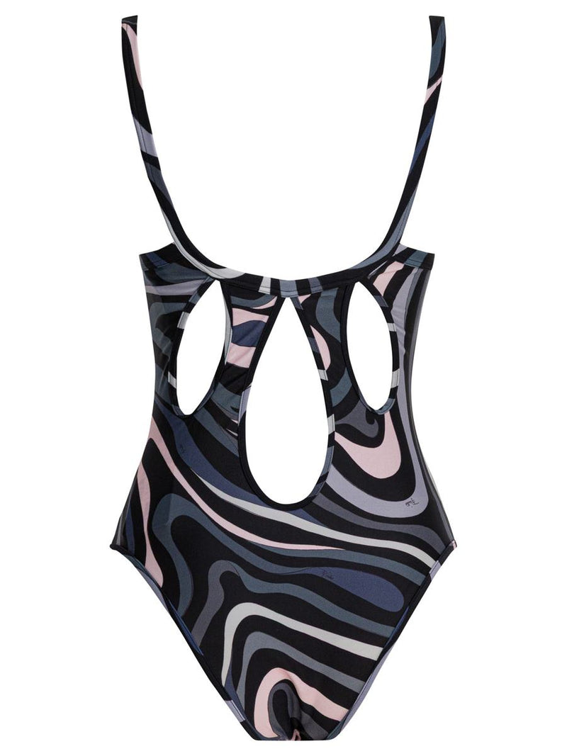 Pucci One-Piece Swimsuit With Print