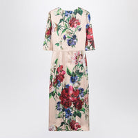 Dolce & Gabbana Midi Dress With Floral Print