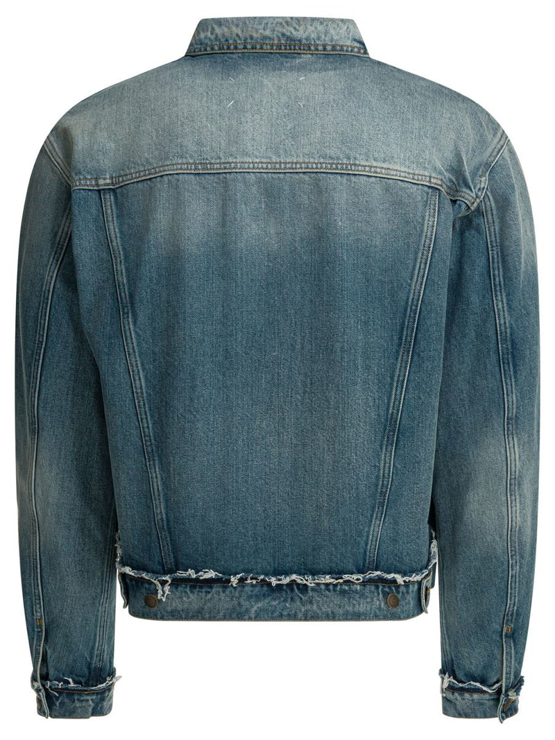Maison Margiela Worn Denim Efect Jacket