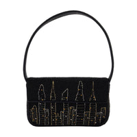 Staud Tommy Beaded Shoulder Bag