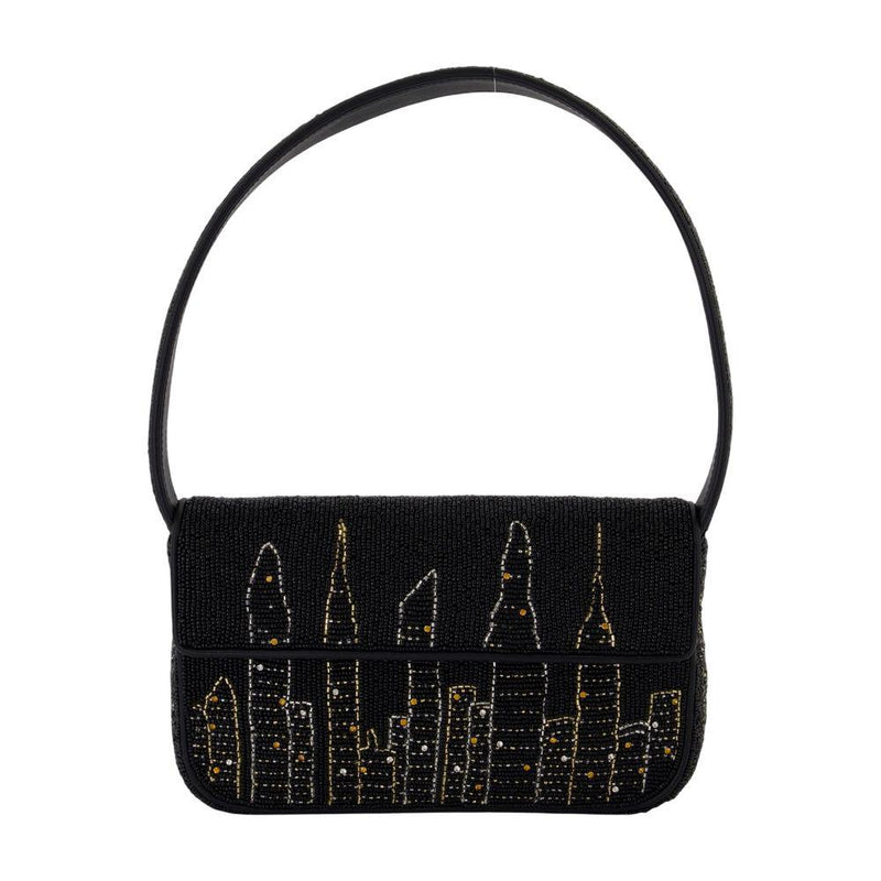 Staud Tommy Beaded Shoulder Bag