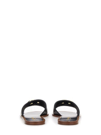 Dolce & Gabbana Leather Slide Sandal