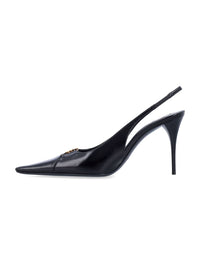 Saint Laurent Babylone Breteuil Slingback Pumps