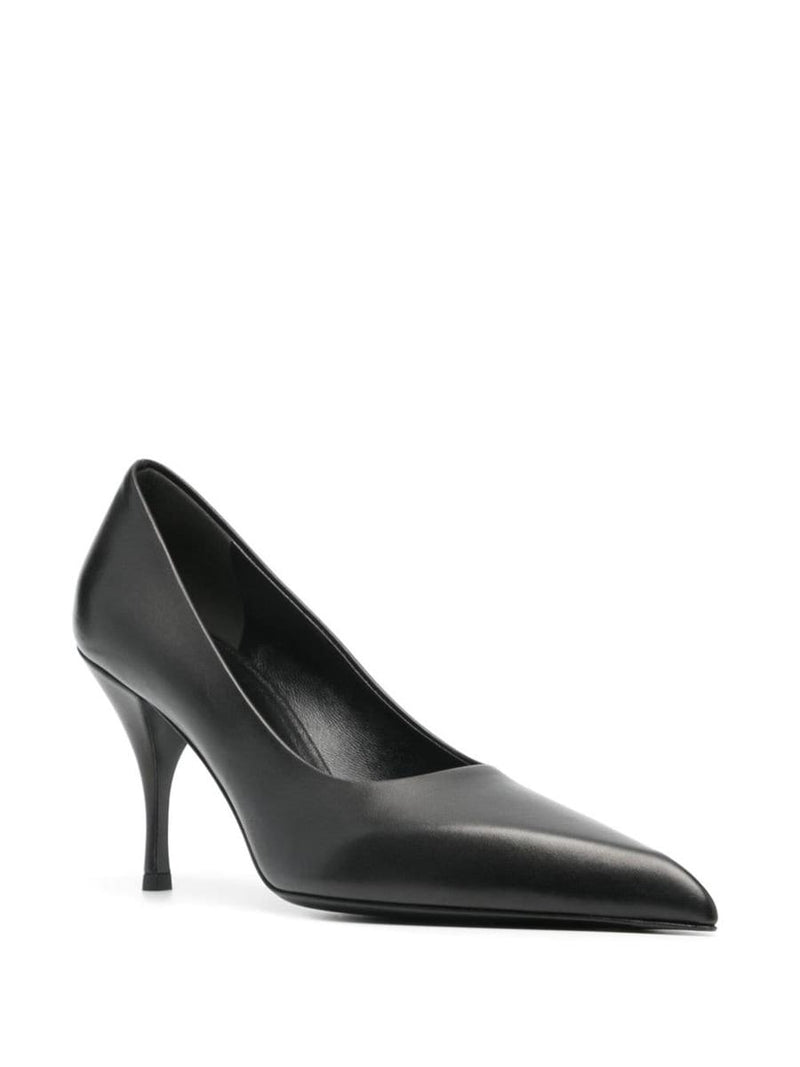 Prada 85Mm Leather Pumps