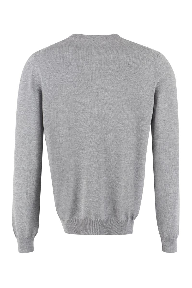 The (Alphabet) The (Knit) - Crew-Neck Wool Sweater