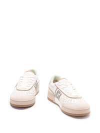 Fendi Fendi Match Leather Sneakers