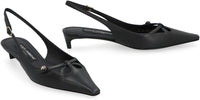 Dolce & Gabbana Leather Slingback Pumps