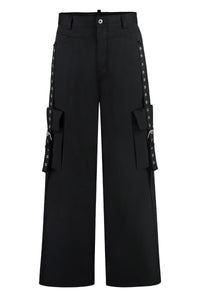 Off-White Cotton Cargo-Trousers