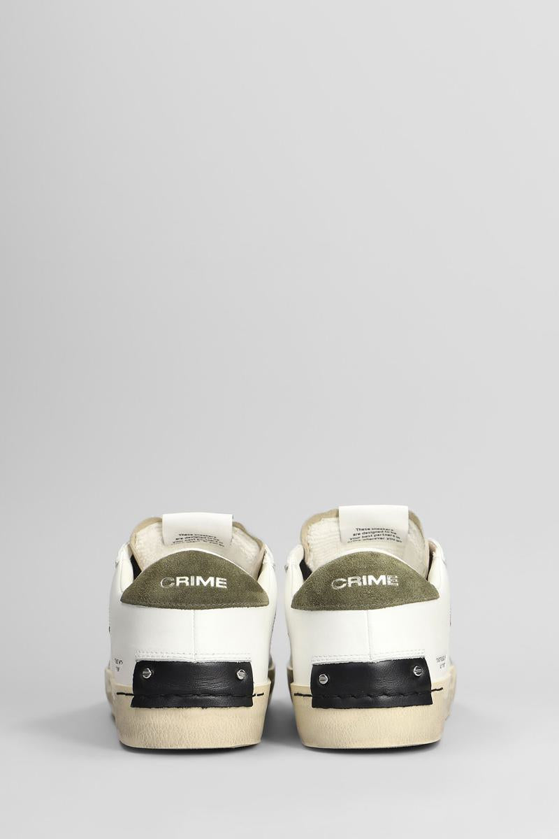 Crime London Distressed Sneakers