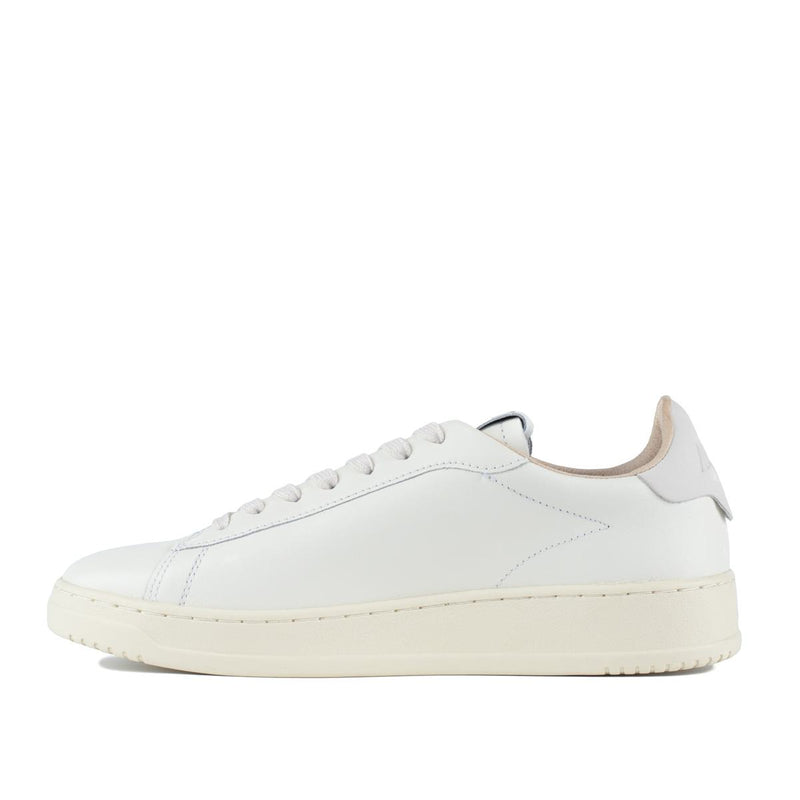 Autry Dallas Low White Leather Sneakers