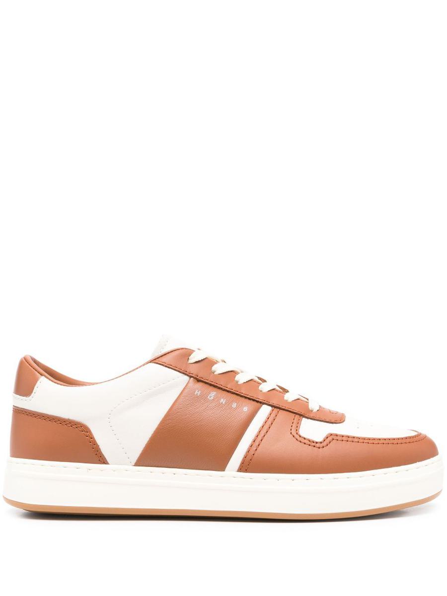 Hogan H-Tv Two-Tone Nappa Sneakers Shoes