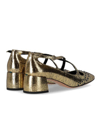 A.Bocca Two For Love Gold Pump