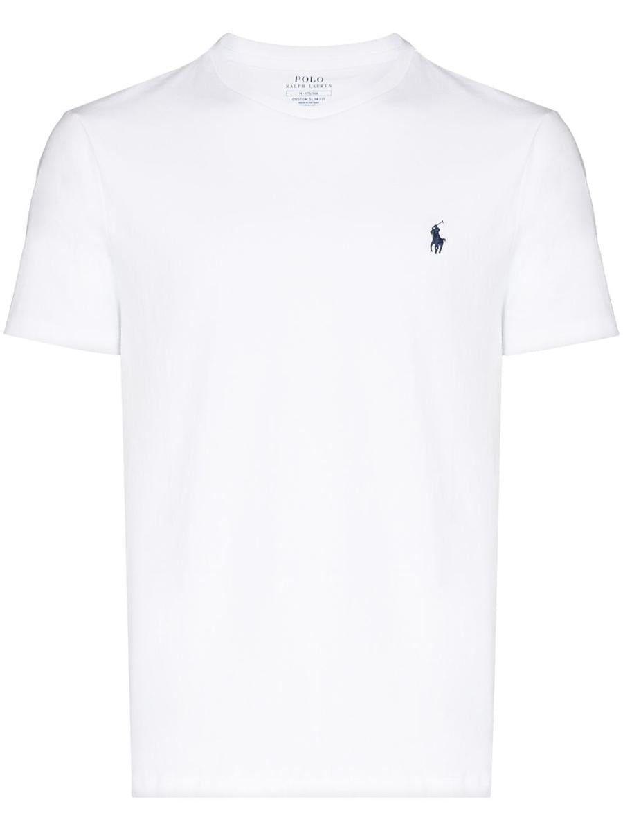 Polo Ralph Lauren Custom Slim Fit Jersey Crewneck T-Shirt Clothing