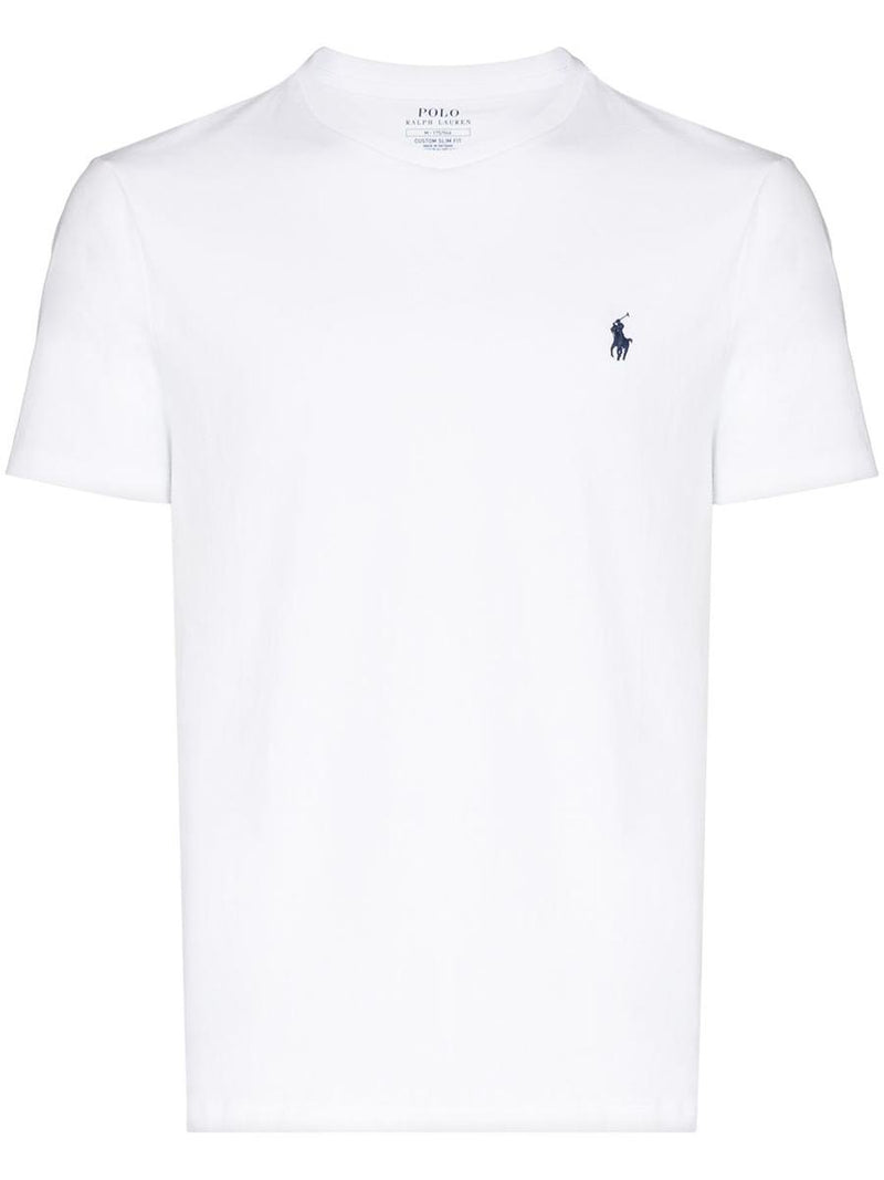 Polo Ralph Lauren Custom Slim Fit Jersey Crewneck T-Shirt Clothing