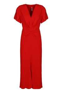 Victoria Beckham Gathered Details Dress