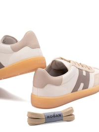 Hogan Cool Smooth And Suede Leather Sneakers Shoes