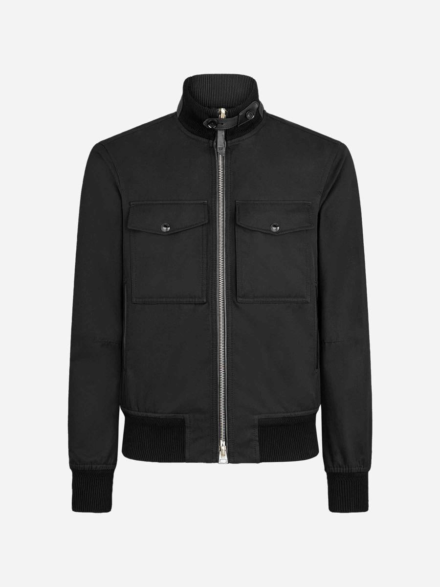 Tom Ford Twill Bomber Jacket