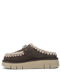 Mou "Bounce Clog Metal Logo" Slippers