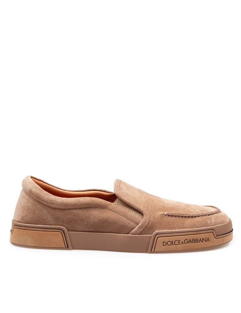 Dolce & Gabbana Calfskin Crust Moccasin
