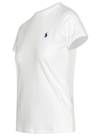 Polo Ralph Lauren White Cotton T-Shirt