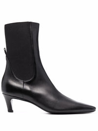 TOTEME Leather Mid Heel Boots