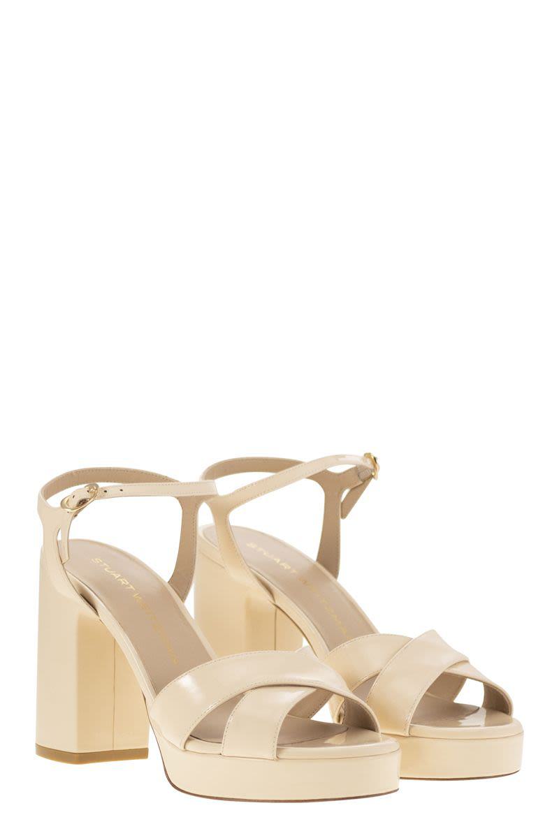 Stuart Weitzman Dayna - Leather Platform Sandal