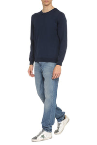 The (Alphabet) The (Knit) - Cotton Crew-Neck Sweater