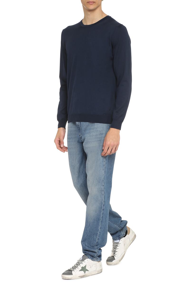 The (Alphabet) The (Knit) - Cotton Crew-Neck Sweater