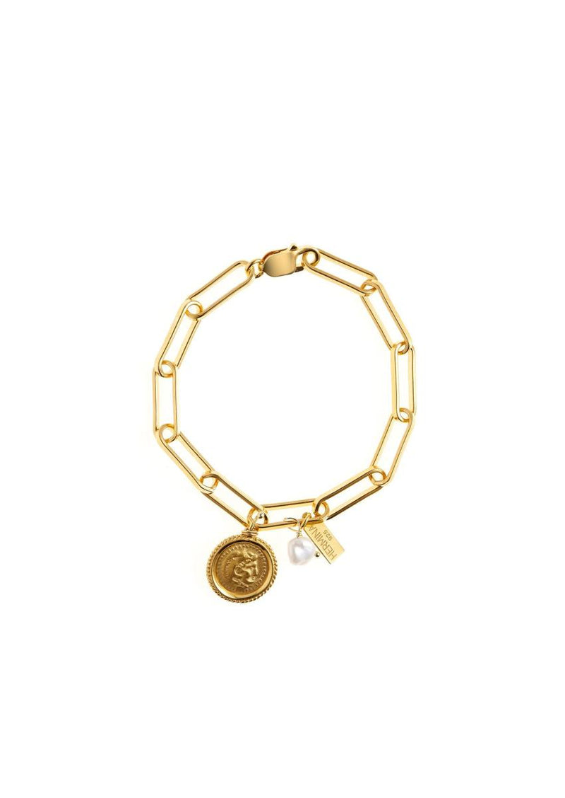 Hermina Athens Hercules Yasemi & Charms Bracelet Accessories