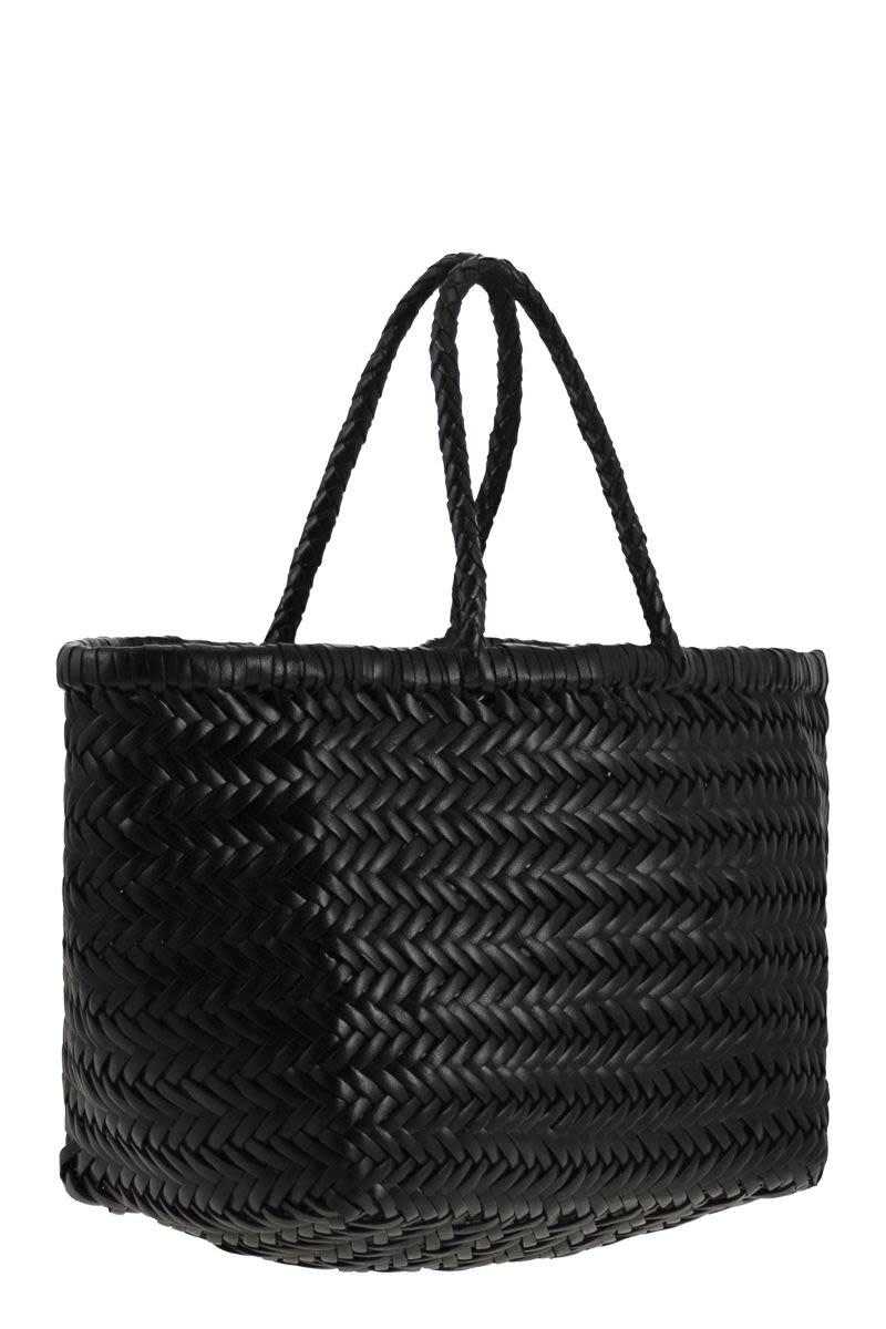 Dragon Diffusion Triple Jump Small - Woven Leather Bag