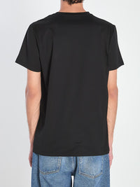 T-Shirt With Double Logo Patches