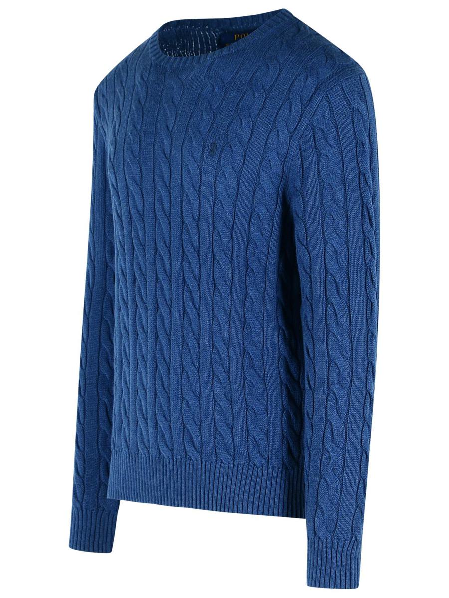 Polo Ralph Lauren Blue Cotton Sweater