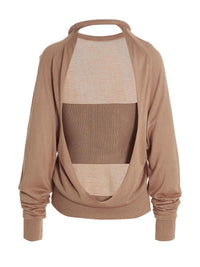 Ramael Cut Out Insert Top Sweater