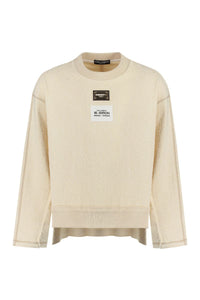 Dolce & Gabbana Logo Detail Cotton Sweatshirt