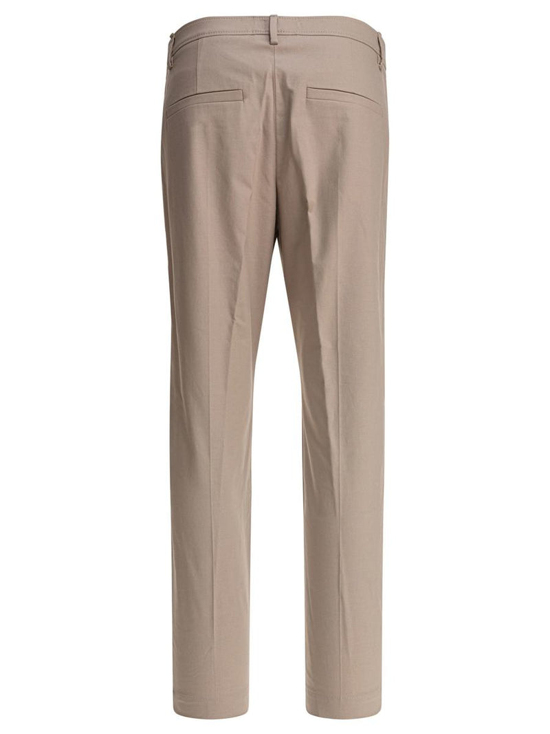 Brunello Cucinelli "Boyfit" Cotton Pants