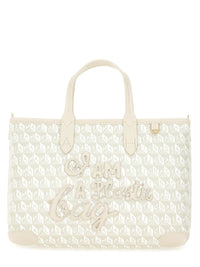 Anya Hindmarch Xs Tote Bag With "I Am A Plastic Bag" Pattern