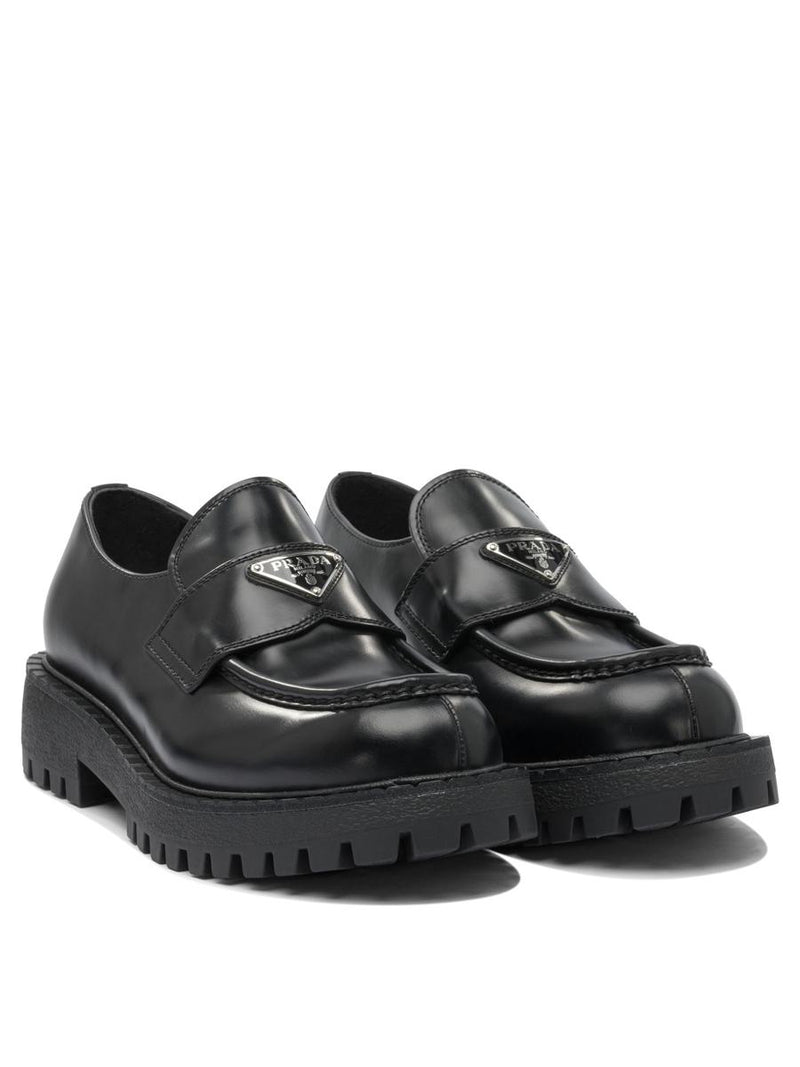 Prada Leather Loafers