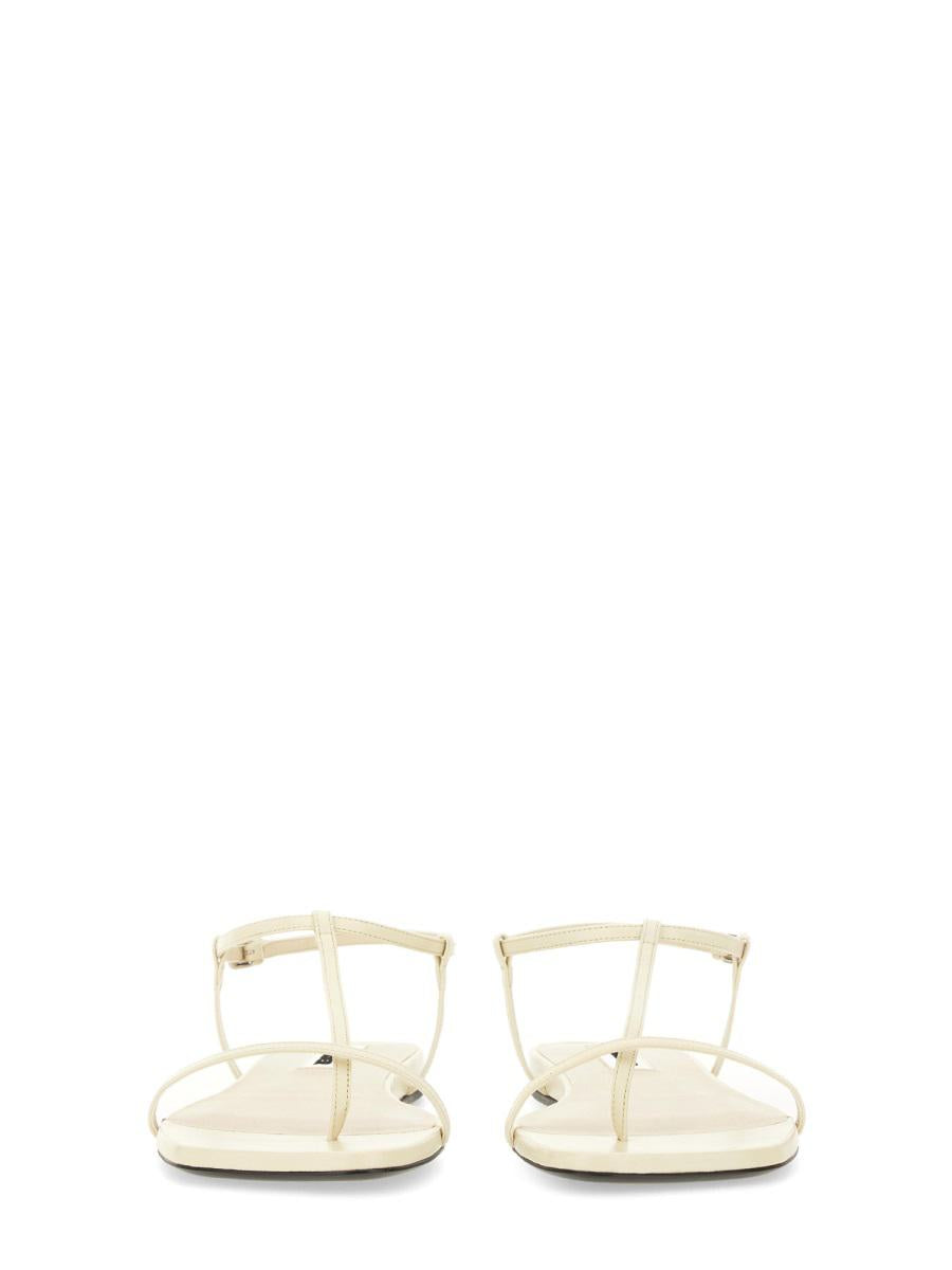 Jil Sander Leather Sandal
