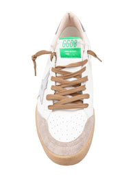 Golden Goose Ball Star Sneakers In Leather And Suede