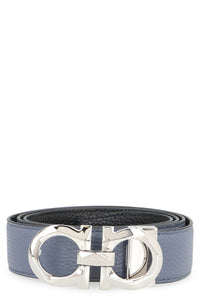 Salvatore Ferragamo Gancini Reversible Leather Belt