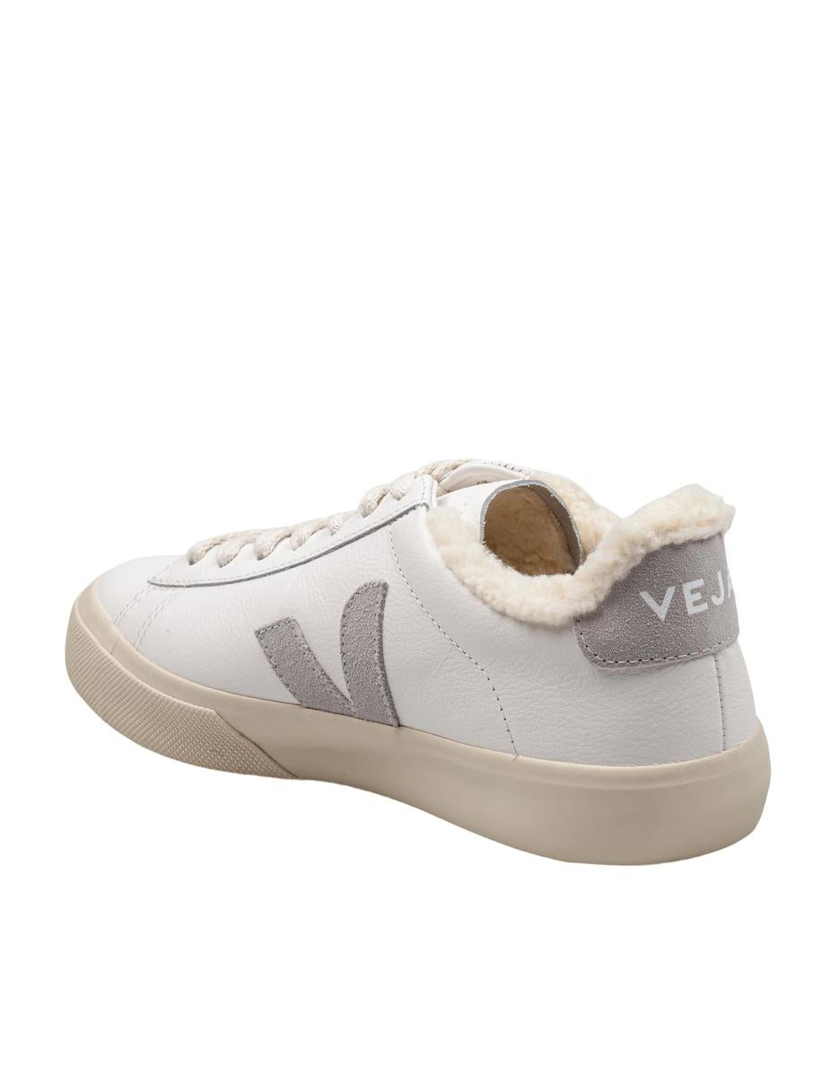 Veja Leather Sneakers With Fur