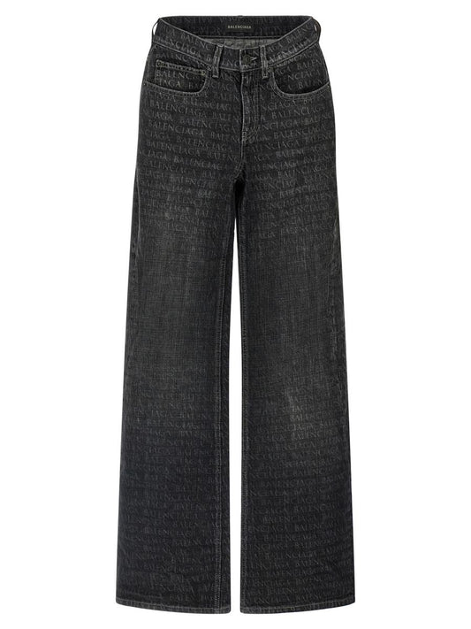 Balenciaga Wide Leg Jeans